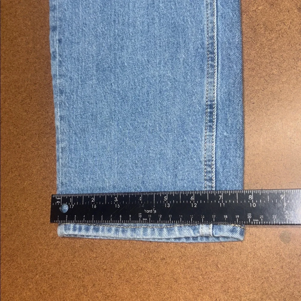 Old Navy Mid-Rise The Slouchy Straight Leg Button Fly Jeans 31x29